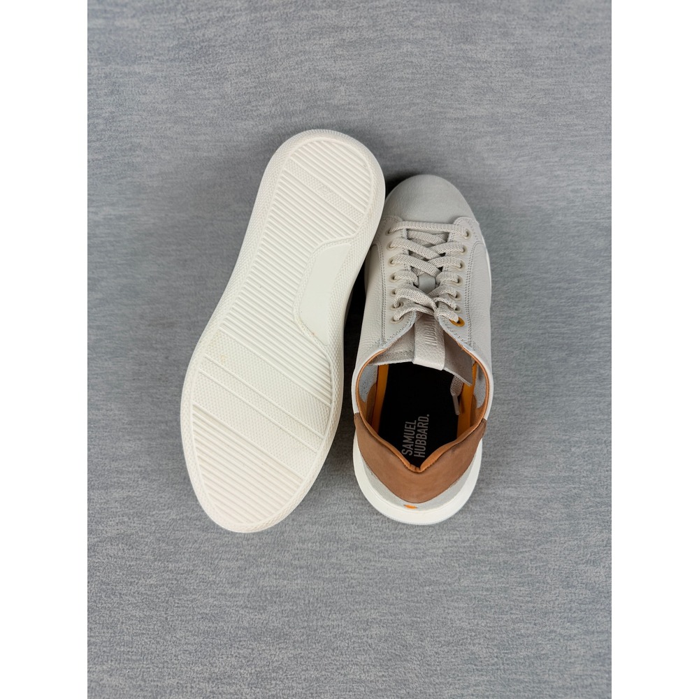 Samuel Hubbard Sunset Sneaker Womens 8 Gray Taupe Leather Suede Low Top - Picture 6 of 11